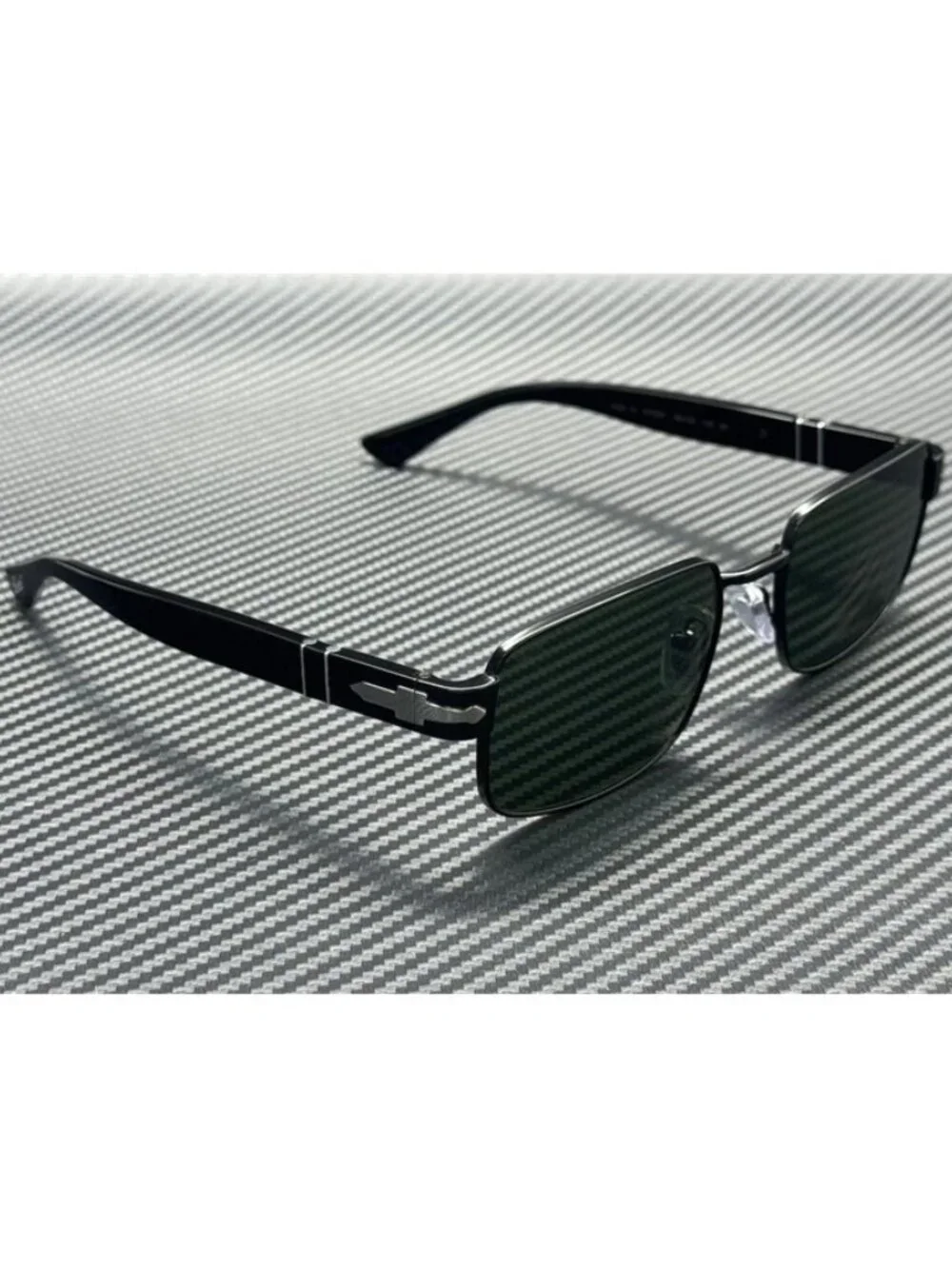 New Persol Men Black Sunglasses 58-20-145